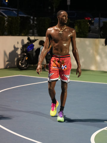 GABsouth "Crimson" basketball shorts Quick Dry Breathable